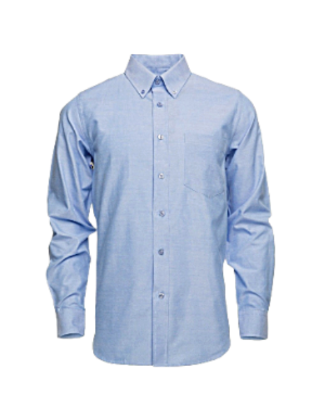 Camisa Fligth Oxford manga larga - Hombre