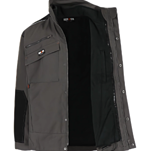 Chaqueta de Trabajo / Motociclista color Gris y negro - Herock Perseus